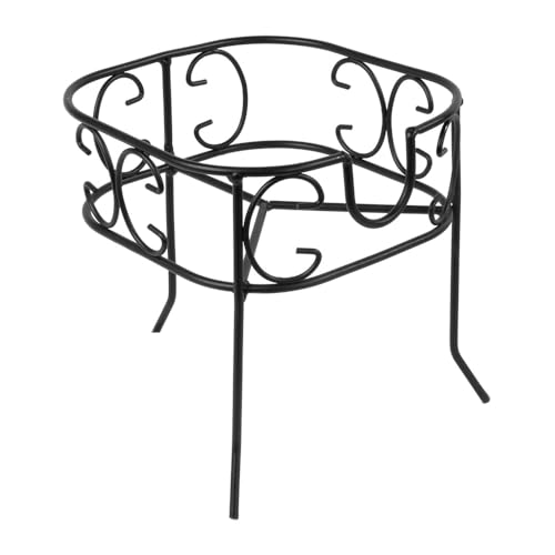 García-Pou 220.43 Pedestal, 16.5 x 16.5 x 16.4 cm, Schwarz von García de Pou