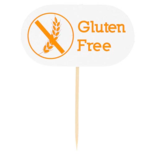 Garcia de Pou 222.56 Lesezeichen "Gluten Free" 8 cm weiß Karton (100 Stück) von García de Pou