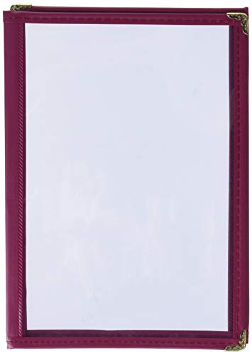 Garcia de Pou American 3 Seiten Menu DIN A, 15,5 x 21,5 cm, Polyvinylchlorid, Burgund, 15,5 x 30 x 21,5 cm Garcia de Pou American 3 Seiten Menu DIN A, 15,5 x 21,5 cm, Polyvinylchlorid, Burgund, 15,5 x 30 x 21,5 cm von García de Pou