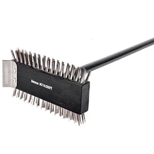 Garcia de Pou Grill Reinigungsbürste, Stahl, schwarz, 76 x 21 x 12,5 cm Garcia de Pou Grill Reinigungsbürste, Stahl, schwarz, 76 x 21 x 12,5 cm von García de Pou