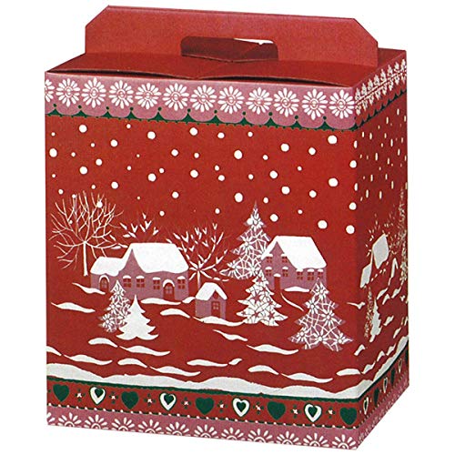 POU 813.02 Kisten für Flaschen/andere Snow-Boxen, 33 x 25 x 35 cm, rot von García de Pou