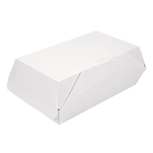 Paperlock 'Thepack' 220 G/M2 19,5 x 12,5 x 7 cm, Weiß, Wellpappe Nano-Mikro, 50 Stück von García de Pou