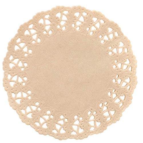 García de Pou 225.06 durchbrochene Rollen, Ø 9 cm, natürliches Kraftpapier, 250 Stück von García de Pou