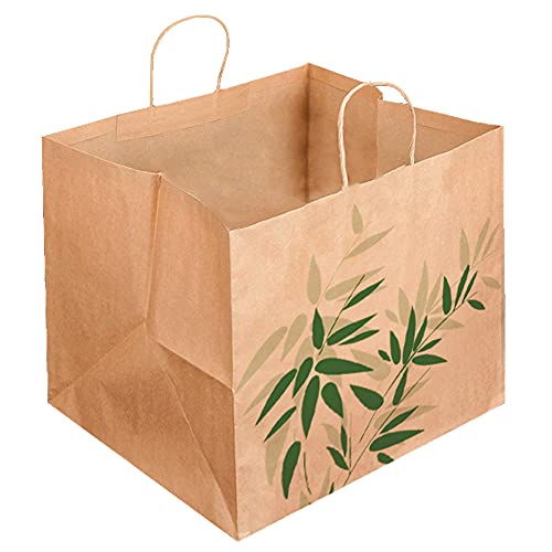 Sos Tüten Traiteur "Feel Green" 43+33X33 Cm Natur Kraft - 100 Un. Sos Tüten Traiteur "Feel Green" 43+33X33 Cm Natur Kraft - 100 Un. von García de Pou