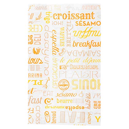 Tüten Croissants "Parole" 32 G/M2 14+7X22 Cm Weiss Zellulose - 4000 Un. Tüten Croissants "Parole" 32 G/M2 14+7X22 Cm Weiss Zellulose - 4000 Un. von García de Pou