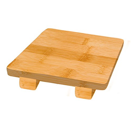 Unterlage Für Sushi 15X15X2,5 Cm Natur Bambus - 40 Un. Unterlage Für Sushi 15X15X2,5 Cm Natur Bambus - 40 Un. von García de Pou