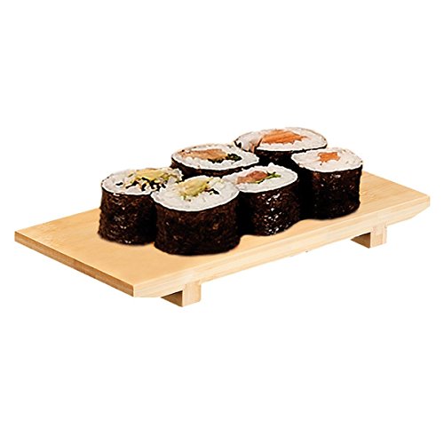 Unterlage Für Sushi 27,5X18X2,5 Cm Natur Bambus - 20 Un. Unterlage Für Sushi 27,5X18X2,5 Cm Natur Bambus - 20 Un. von García de Pou