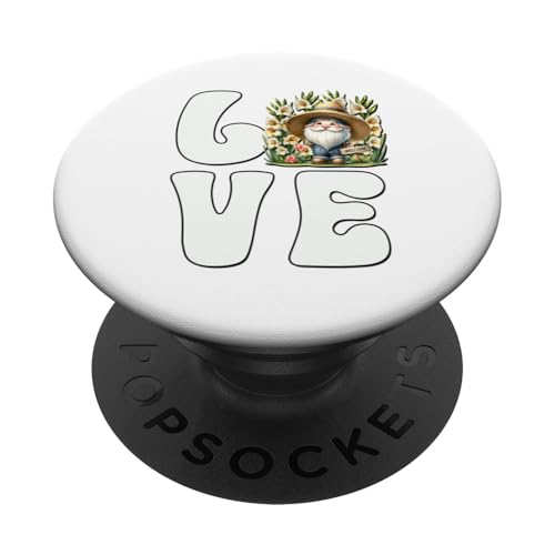 Cute Spring Gnome Love Gardening Must Haves For Garden Lover PopSockets Klebender PopGrip Cute Spring Gnome Love Gardening Must Haves For Garden Lover PopSockets Klebender PopGrip von Garden Lover Gifts For Gardener Who Love Gardening