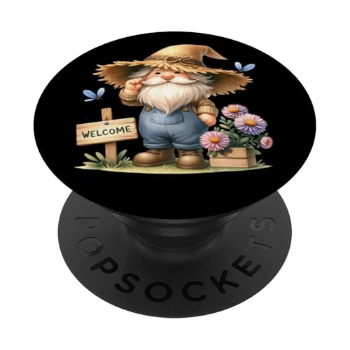 Farmer Gnome Grandpa For Gardening Mom Funny Garden Lover PopSockets Klebender PopGrip Farmer Gnome Grandpa For Gardening Mom Funny Garden Lover PopSockets Klebender PopGrip von Garden Lover Gifts For Gardener Who Love Gardening