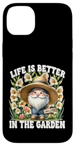 Funny Retirement Gnome Life Is Better In The Garden Saying Hülle für iPhone 14 Plus Funny Retirement Gnome Life Is Better In The Garden Saying Hülle für iPhone 14 Plus von Garden Lover Gifts For Gardener Who Love Gardening