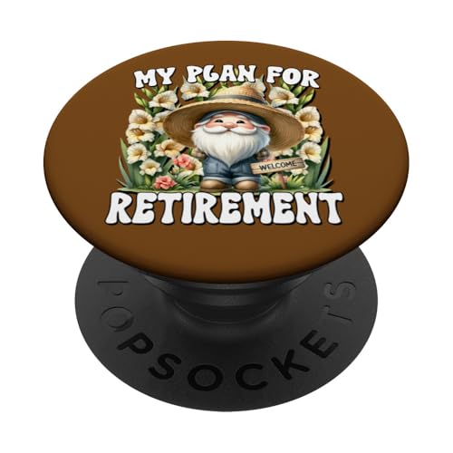 Funny Retirement Plan For Garden Lover Lily Flower Gnome Dad PopSockets Klebender PopGrip Funny Retirement Plan For Garden Lover Lily Flower Gnome Dad PopSockets Klebender PopGrip von Garden Lover Gifts For Gardener Who Love Gardening