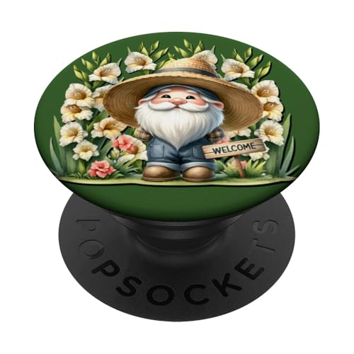 Garden Gnome Themed Gardening Must Haves For Funny Gardener PopSockets Klebender PopGrip Garden Gnome Themed Gardening Must Haves For Funny Gardener PopSockets Klebender PopGrip von Garden Lover Gifts For Gardener Who Love Gardening
