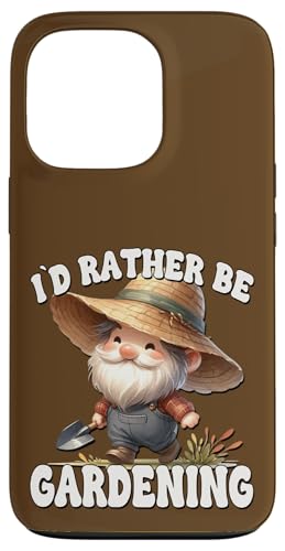 Gardener Gnome Dad And Funny Saying Id Rather Be Gardening Hülle für iPhone 13 Pro Gardener Gnome Dad And Funny Saying Id Rather Be Gardening Hülle für iPhone 13 Pro von Garden Lover Gifts For Gardener Who Love Gardening