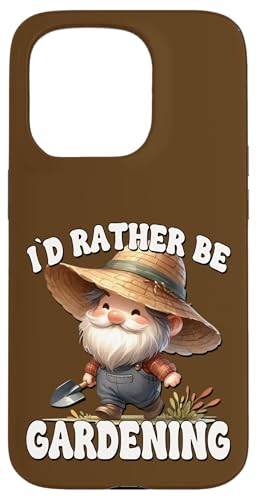Gardener Gnome Dad And Funny Saying Id Rather Be Gardening Hülle für iPhone 15 Pro Gardener Gnome Dad And Funny Saying Id Rather Be Gardening Hülle für iPhone 15 Pro von Garden Lover Gifts For Gardener Who Love Gardening