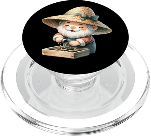 Gardener Gnome Grandpa Love Gardening & Sowing Funny Spring PopSockets PopGrip für MagSafe Gardener Gnome Grandpa Love Gardening & Sowing Funny Spring PopSockets PopGrip für MagSafe von Garden Lover Gifts For Gardener Who Love Gardening