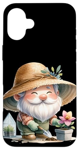 Happy Gardening Gnome Grandpa For Gardeners And Garden Lover Hülle für iPhone 16 Plus Happy Gardening Gnome Grandpa For Gardeners And Garden Lover Hülle für iPhone 16 Plus von Garden Lover Gifts For Gardener Who Love Gardening