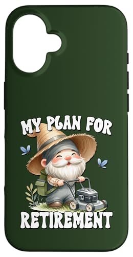 Lawn Mowing Gnome Dad For Retired Men Funny Retirement Plan Hülle für iPhone 16 Lawn Mowing Gnome Dad For Retired Men Funny Retirement Plan Hülle für iPhone 16 von Garden Lover Gifts For Gardener Who Love Gardening