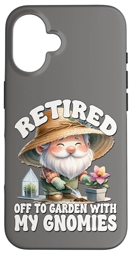 Retired Garden Lover Gnome Dad Funny Saying For Retirement Hülle für iPhone 16 Retired Garden Lover Gnome Dad Funny Saying For Retirement Hülle für iPhone 16 von Garden Lover Gifts For Gardener Who Love Gardening