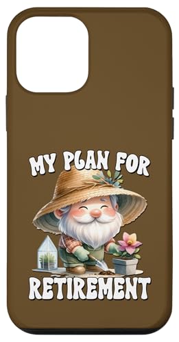 Retirement Plan Saying For Garden Lover Funny Gardener Gnome Hülle für iPhone 12 mini von Garden Lover Gifts For Gardener Who Love Gardening