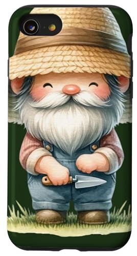 Spring Gnome For Garden Lover Mom And Dad Happy Gardening Hülle für iPhone SE (2020) / 7 / 8 von Garden Lover Gifts For Gardener Who Love Gardening