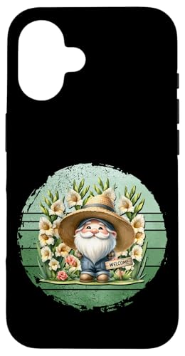 Vintage Garden Gnome Graphic For Gardener Retro Gardening Hülle für iPhone 16 Vintage Garden Gnome Graphic For Gardener Retro Gardening Hülle für iPhone 16 von Garden Lover Gifts For Gardener Who Love Gardening