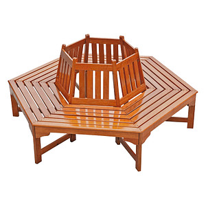 Garden Pleasure Baumbank Ontario 960354E natur Holz 155,0 cm von Garden Pleasure