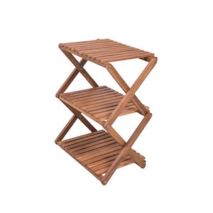 Garden Pleasure Blumenregal TULSA Holz akazie rechteckig 30,0 x 59,0 cm von Garden Pleasure