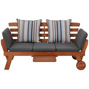 Garden Pleasure Gartenbank RINCON 985283 natur Holz 190,0 cm Garden Pleasure Gartenbank RINCON 985283 natur Holz 190,0 cm von Garden Pleasure