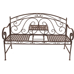 Garden Pleasure Gartenbank SAKET 950471 rostbraun Metall 146,0 cm Garden Pleasure Gartenbank SAKET 950471 rostbraun Metall 146,0 cm von Garden Pleasure