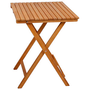 Garden Pleasure Gartentisch ALAMENDA braun quadratisch 55,0 x 55,0 x 72,0 cm von Garden Pleasure