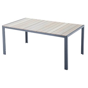 Garden Pleasure Gartentisch Olivia anthrazit, hellgrau rechteckig 150,0 x 90,0 x 72,0 cm Garden Pleasure Gartentisch Olivia anthrazit, hellgrau rechteckig 150,0 x 90,0 x 72,0 cm von Garden Pleasure
