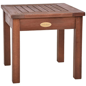 Garden Pleasure Gartentisch SONORA dunkelbraun quadratisch 40,0 x 40,0 x 35,0 cm von Garden Pleasure