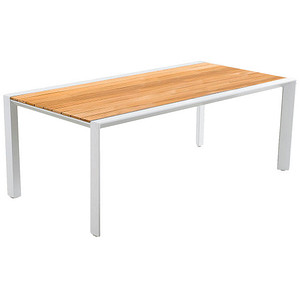 Garden Pleasure Gartentisch VENICE braun rechteckig 100,0 x 200,0 x 74,0 cm von Garden Pleasure