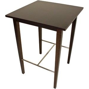 Garden Pleasure JONAS Bistrotisch Holz wenge 74,5 x 74,5 x 105,0 cm von Garden Pleasure