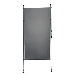 Garden Pleasure Outdoor Sichtschutz-Stellwand Divido anthrazit 120,0 x 228,0 - 316,0 cm von Garden Pleasure