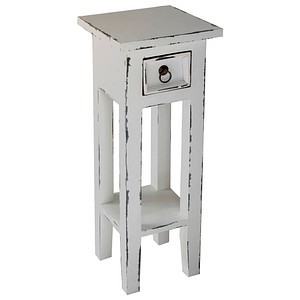 Garden Pleasure PADEA Beistelltisch Massivholz weiß 25,0 x 25,0 x 67,0 cm Garden Pleasure PADEA Beistelltisch Massivholz weiß 25,0 x 25,0 x 67,0 cm von Garden Pleasure