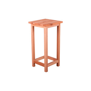 Garden Pleasure Pflanzenständer MARCO Holz braun quadratisch 30,0 x 40,0 cm von Garden Pleasure