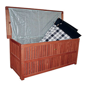 Garden Pleasure Plano Auflagenbox 277,51 l braun 130,0 x 55,0 x 58,0 cm von Garden Pleasure