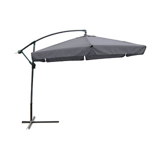 Garden Pleasure Sonnenschirm sechseckig, anthrazit neigbar Ø 300,0 cm von Garden Pleasure