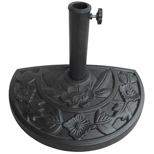 Garden Pleasure Sonnenschirmständer 504221 schwarz, Metall von Garden Pleasure