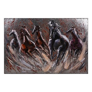 Garden Pleasure Wandbild 3D Fury grau, Metall von Garden Pleasure