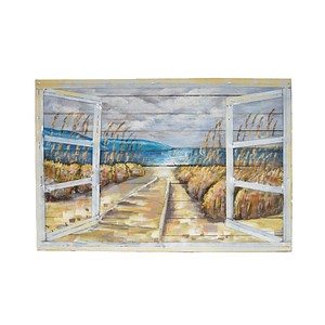 Garden Pleasure Wandbild 3D Meerblick, Metall Garden Pleasure Wandbild 3D Meerblick, Metall von Garden Pleasure