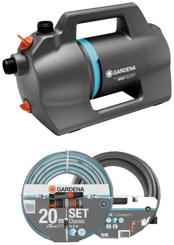 GARDENA 4100 Silent Gartenpumpen-Set 4100 l/h 36m von Gardena