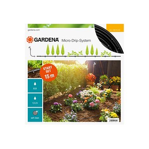 GARDENA Bewässerungs-Set Micro-Drip-System Start Set Pflanzreihe S 15,0 m von Gardena