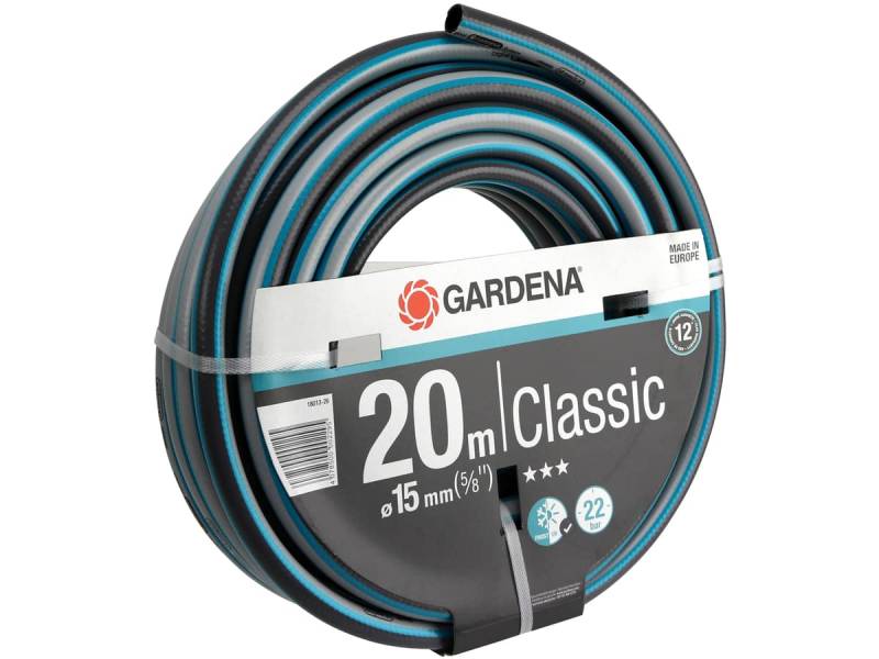 GARDENA Gartenschlauch 18013-26 Classic, 20 m, 15 mm (5/8") von Gardena