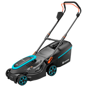 GARDENA PowerMax™ 37/36V P4A Ready-to-Use Set Akku-Rasenmäher 18,0 V für bis zu 350,0 m², mit 2 Akkus von Gardena