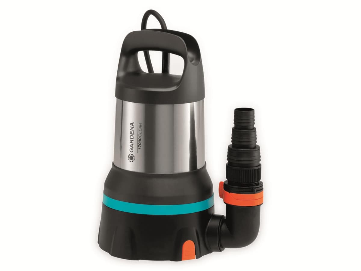 GARDENA Tauchpumpe 9036-20, Klarwasser, 750 W, 17.000 l/h GARDENA Tauchpumpe 9036-20, Klarwasser, 750 W, 17.000 l/h von Gardena