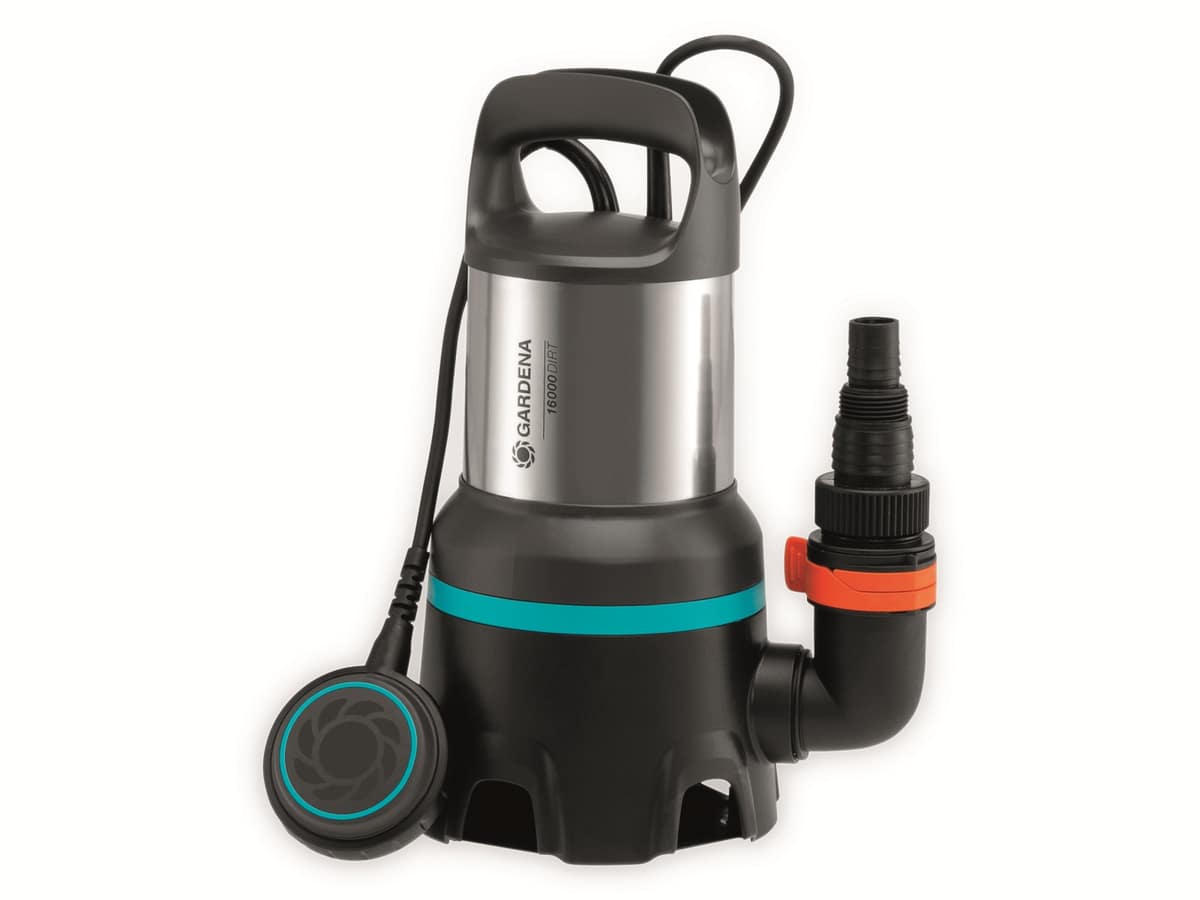 GARDENA Tauchpumpe 9042-20, Schmutzwasser, 450 W, 16.000 l/h GARDENA Tauchpumpe 9042-20, Schmutzwasser, 450 W, 16.000 l/h von Gardena