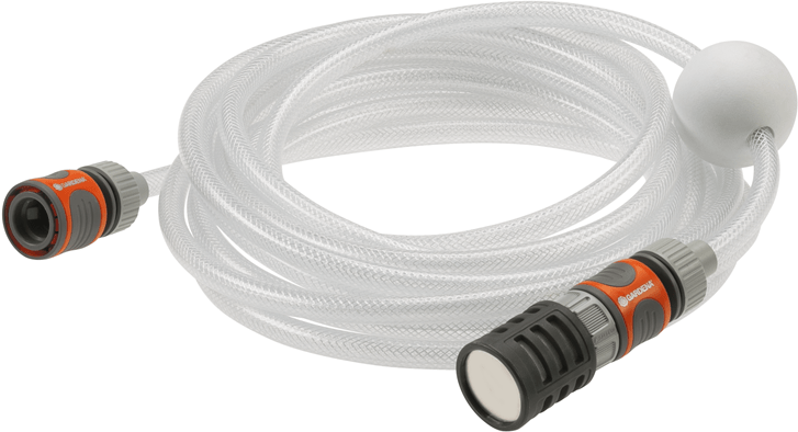 Gardena AquaClean 24/18V P4A Hochdruckreiniger Kompakt Akku 250 l/h Schwarz - Blau - Orange (14800-20) von Gardena