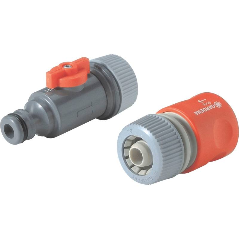 Perl-Regner-Anschlussset 13mm (1/2“), Schlauchstück von Gardena